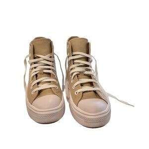 Converse Women's Beige High-Top Sneakers